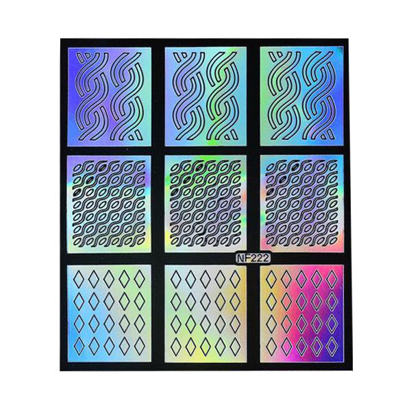 GLAM™DIAMOND, WEAVE NAIL ART VINYLS