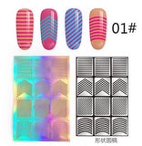 12 Tips/Sheet DIY Nail Art Vinyls