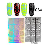 12 Tips/Sheet DIY Nail Art Vinyls