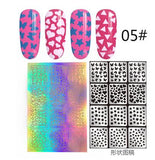 12 Tips/Sheet DIY Nail Art Vinyls