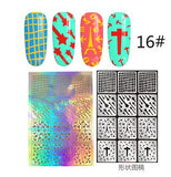 12 Tips/Sheet DIY Nail Art Vinyls