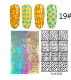 12 Tips/Sheet DIY Nail Art Vinyls