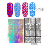 12 Tips/Sheet DIY Nail Art Vinyls