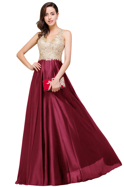 Babyonline Luxury Gold Lace Dress