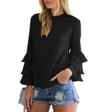 Women Ruffles Shirt