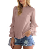 Women Ruffles Shirt