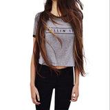 Fashion Summer T shirt Sexy Slim