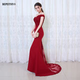 Robe De Soiree Mermaid Long Evening Dress Cocktail Party