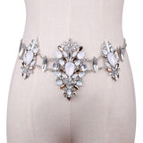 Women Crystal Rhinestone Belt