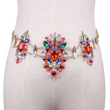 Women Crystal Rhinestone Belt