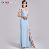Sexy V-Neck Evening Dress