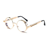 Round Flat Mirror Sunglasses Vintage