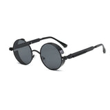 Round Flat Mirror Sunglasses Vintage