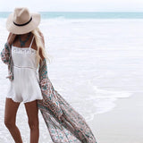 Women Floral Print Chiffon Shirt