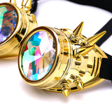 Kaleidoscope Colorful Glasses Rave Festival Party EDM Sunglasses Diffracted Lens