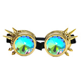Kaleidoscope Colorful Glasses Rave Festival Party EDM Sunglasses Diffracted Lens