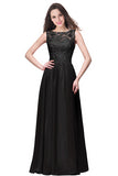 Longue Cheap Coral Lace Dress