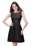 Longue Cheap Coral Lace Dress