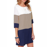 Elegant Chiffon Straight Dress Plus Size 6XL
