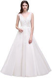 Vestido De Festa Longo Short Evening Dress Long Tulle Lace Formal Backless Long evening dresses prom dresses robe de soiree 2018