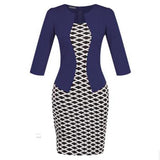 New Fashion Autumn Two Piece Elegant Plaid Work