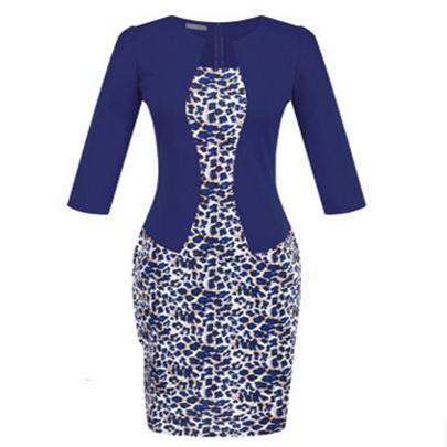 New Fashion Autumn Two Piece Elegant Plaid Work