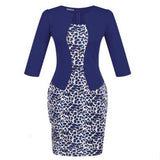 New Fashion Autumn Two Piece Elegant Plaid Work