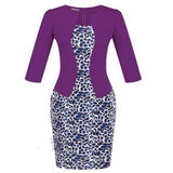 New Fashion Autumn Two Piece Elegant Plaid Work