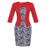 New Fashion Autumn Two Piece Elegant Plaid Work