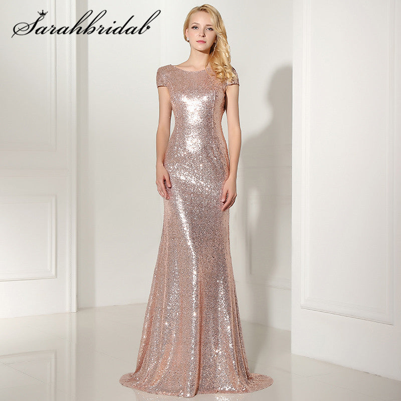 Sexy Backless Rose Dress