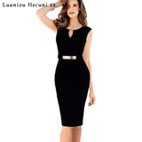 2018 Elegant Women Work Office Dress