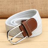 elastic belt knitted canvas