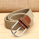 elastic belt knitted canvas