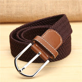 elastic belt knitted canvas