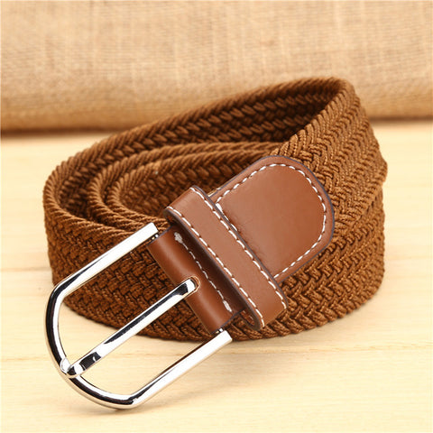 elastic belt knitted canvas