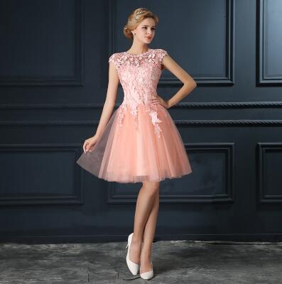 2018 gery collar Lace Up Dress