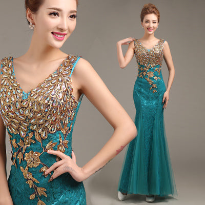 Robe de soiree 2018 V-Neck Dress