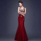 Robe de soiree 2018 V-Neck Dress