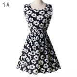 Summer Women Dress 2018 Ladies Print Casual