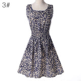 Summer Women Dress 2018 Ladies Print Casual