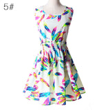 Summer Women Dress 2018 Ladies Print Casual