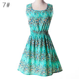Summer Women Dress 2018 Ladies Print Casual