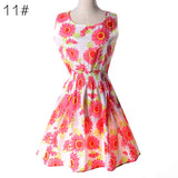 Summer Women Dress 2018 Ladies Print Casual