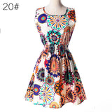 Summer Women Dress 2018 Ladies Print Casual