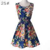 Summer Women Dress 2018 Ladies Print Casual