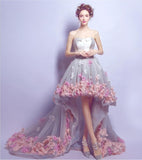 2018 Flowers Prom Dress