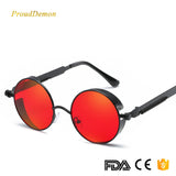 2018 New Retro Steampunk Sunglasses