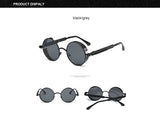 2018 New Retro Steampunk Sunglasses