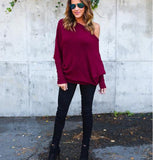 Fashion Batwing Sleeve Shirt