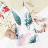 White Cami Palm Dress